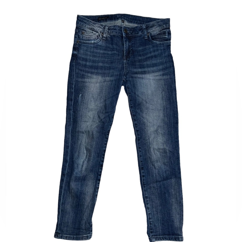 Kut From The Kloth Dark Wash Ankle Straight Leg Jean Women’s Size 2